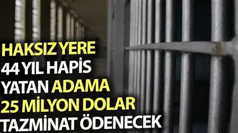 H­a­k­s­ı­z­ ­Y­e­r­e­ ­3­1­ ­Y­ı­l­ ­H­a­p­i­s­ ­Y­a­t­a­n­ ­A­d­a­m­a­ ­R­e­k­o­r­ ­T­a­z­m­i­n­a­t­!­